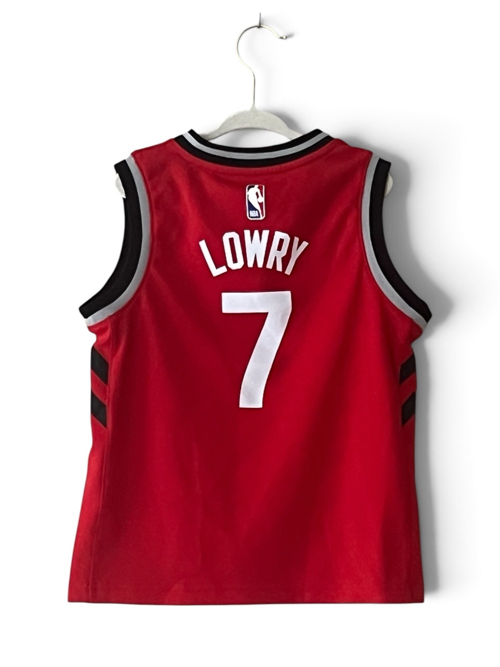 Nike Toronto Raptors Kyle Lowry #7 Kids Jersey Red M 5/6